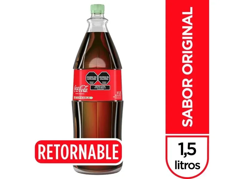 Coca Cola 1,5 Lts Retornable