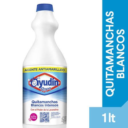 Ayudin Ropa Quitamanchas Blanco 1 Lts