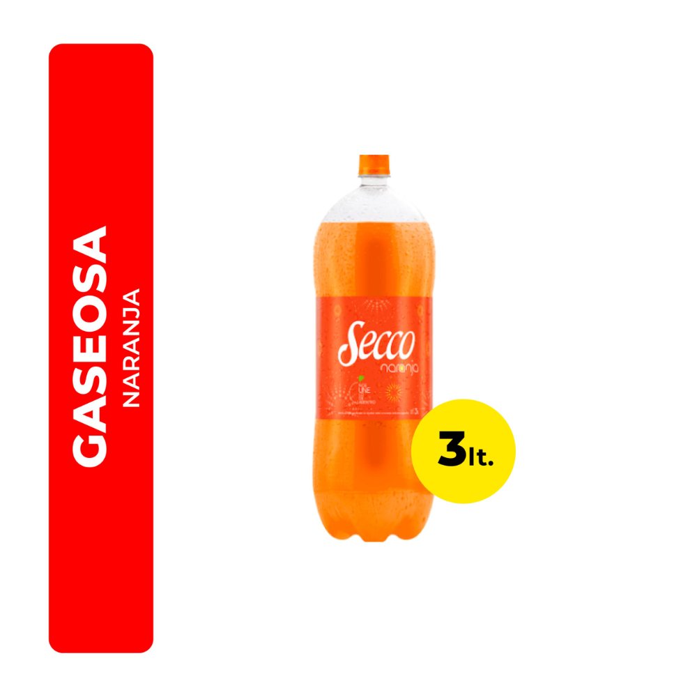 Secco Naranja 3 Lts