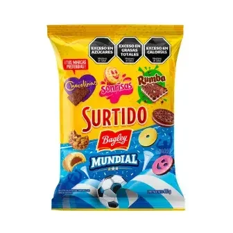 Galletitas Surtido Bagley 400Gr