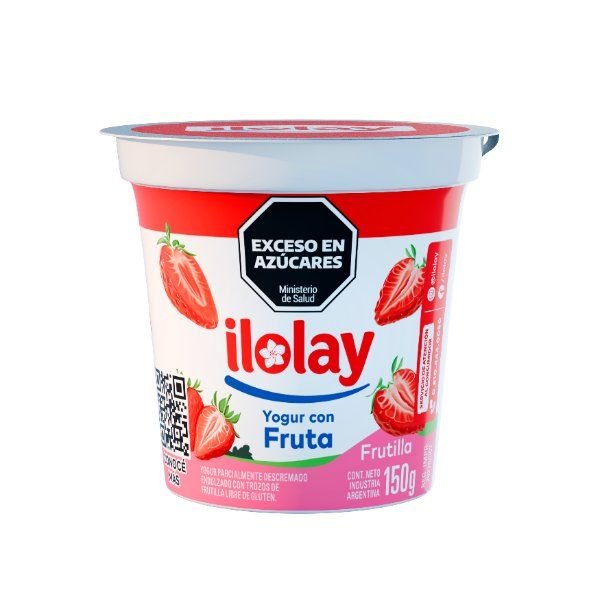Yogurt con Frutas Ilolay 150 Gr Frutilla