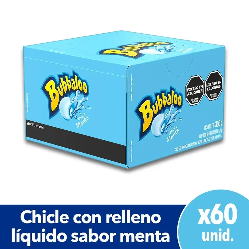 Bubbaloo Menta Unidad
