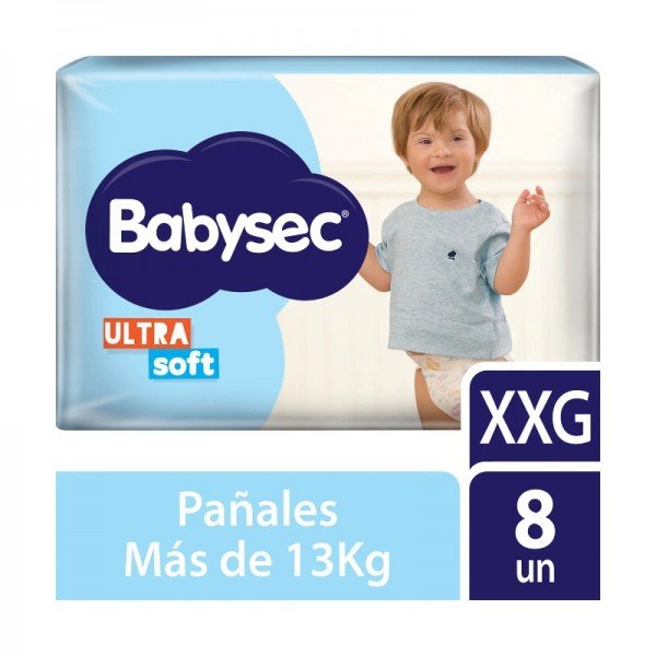 Panal Babysec Ultrasoft XXG X8Unid
