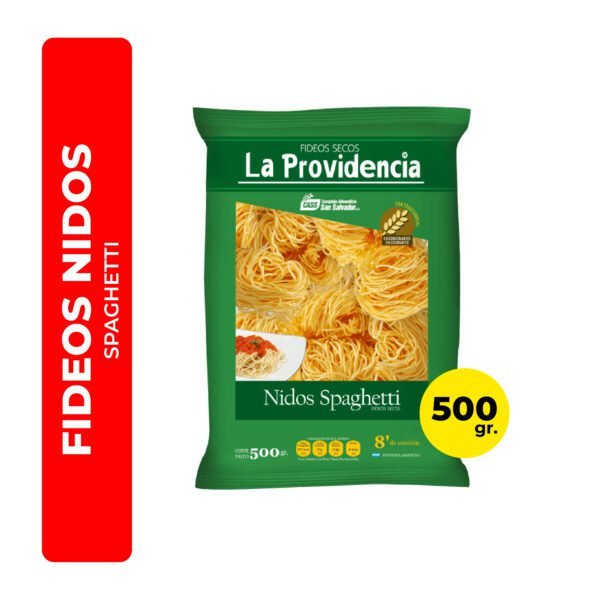 Fideo Nido Spaguetti 500Gr Providencia