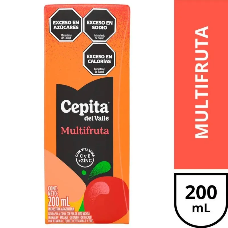 Cepita Multifruta 200Ml