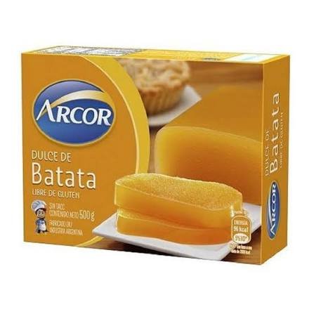 Dulce De Batata Arcor 500Gr.