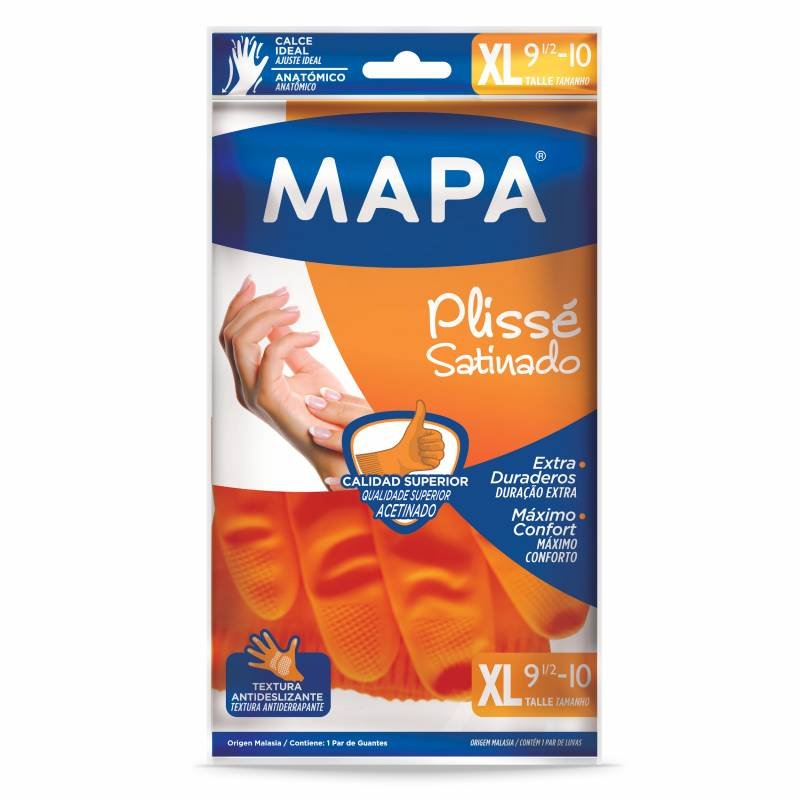 Guante Latex Plisse Virulana XL