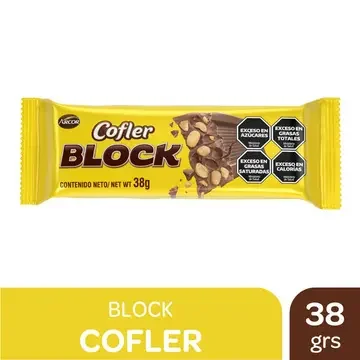 Chocolate Cofler Block 38Gr.