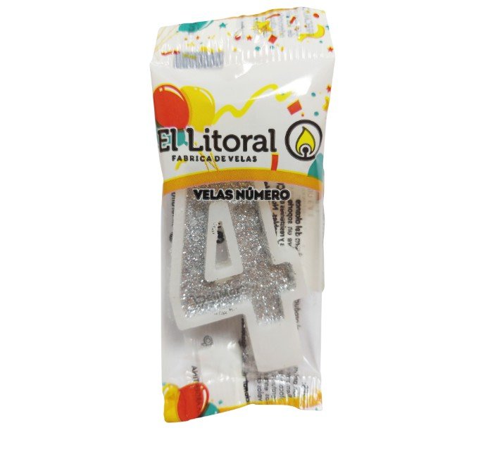Velas Litoral Blanca N4