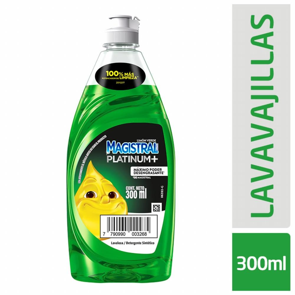 Magistral Detergente Ultra Limon Verde 300Ml