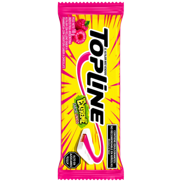 Chicles Topline Extreme Sabor Tutti Frutti 6,7Gr