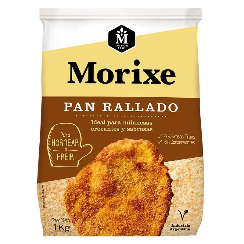 Pan Rallado Morixe 1Kg