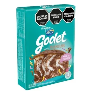 Bizcochuelo Godet Marmolado 500Gr.