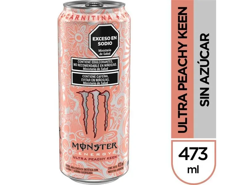 Monster Energy Peachy 473 Ml