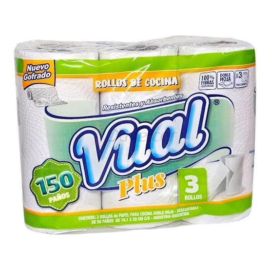 Rollo De Cocina Vual  Plus X3