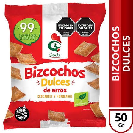 Gallo Snack De Arroz Dulce 100Gr