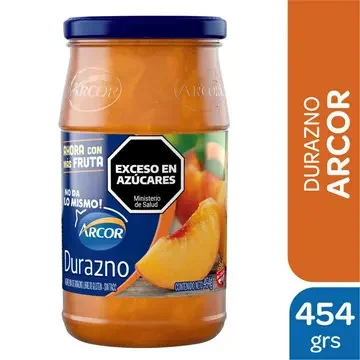 Mermelada Arcor Durazno 454Gr