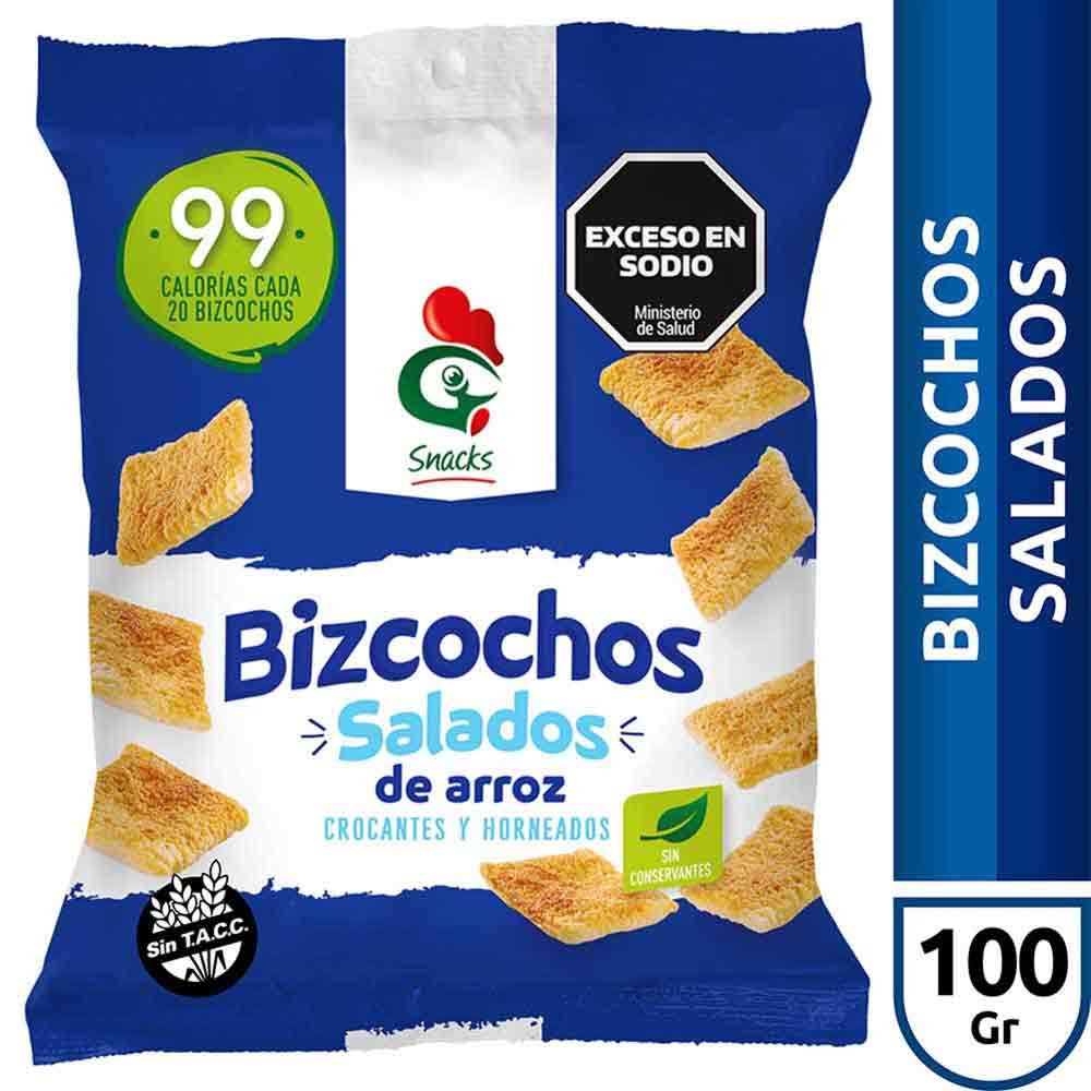Gallo Snack De Arroz Salado 100Gr