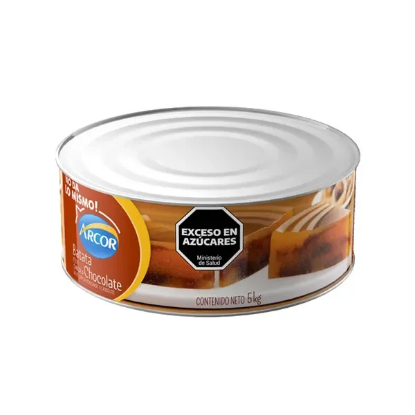 Dulce De Batata C/Choc. Arcor 5Kg.