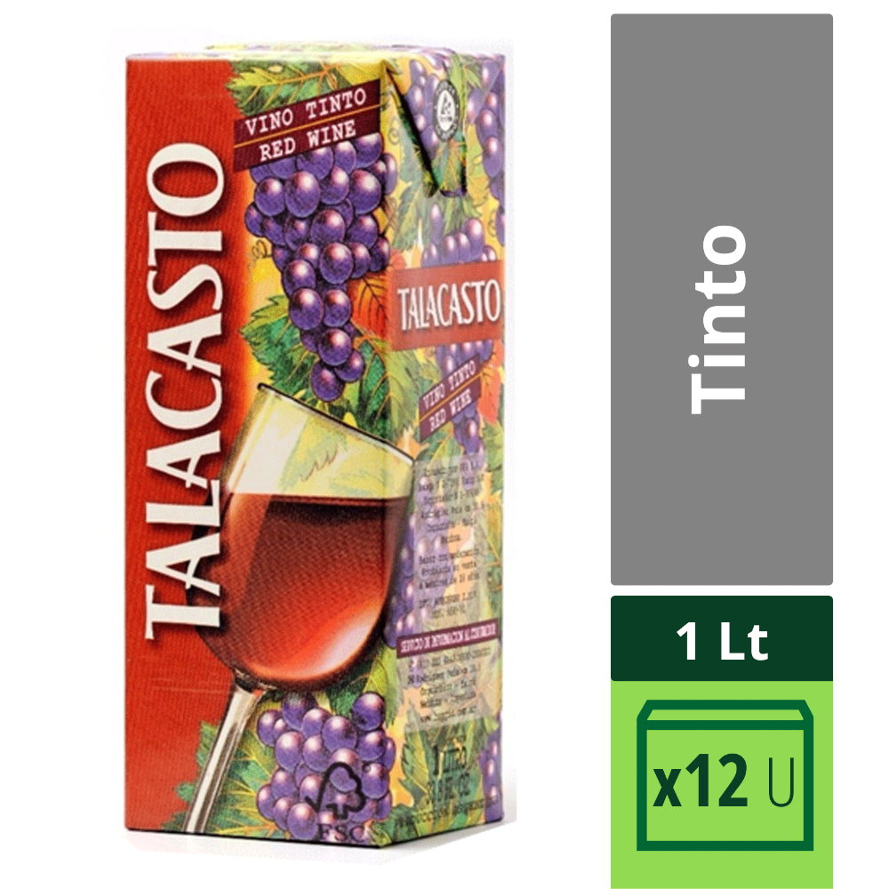Vino Talacasto Tinto 1 Lt