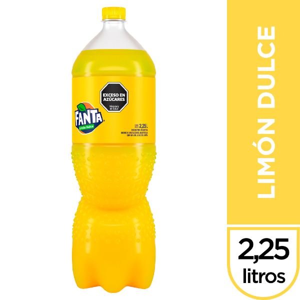 Fanta 2,25 Lts Limon Dulce