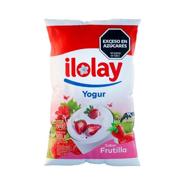 Yogur Ilolay Frutilla 900Gr