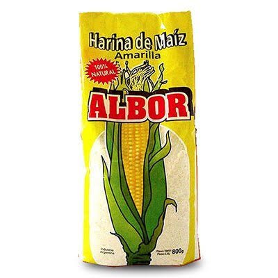 Harina De Maiz Albor 800Gr