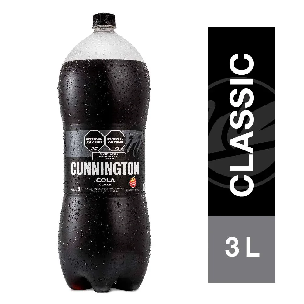 Gaseosa Cunnington Cola 3Lts