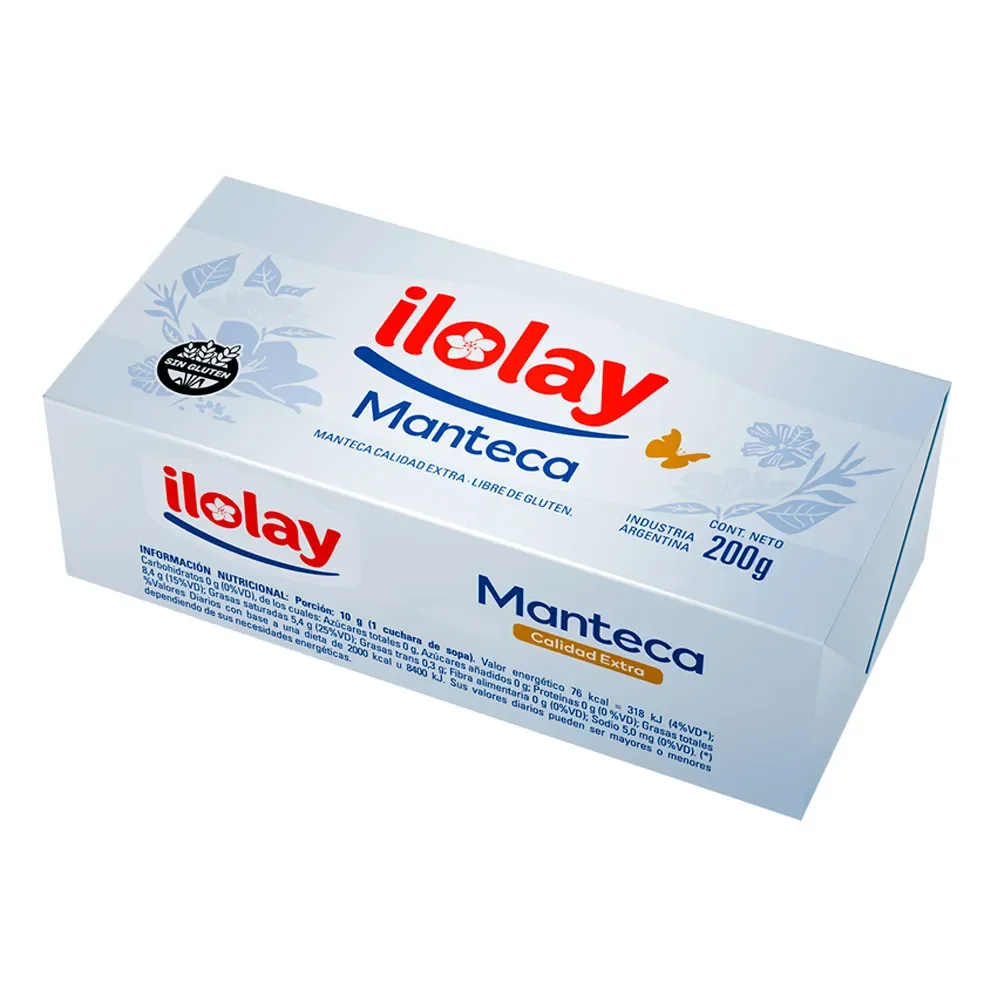 Manteca Ilolay 200Gr