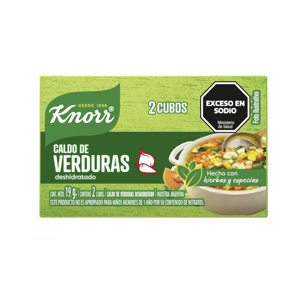 Caldo De Verdura Knorr X2