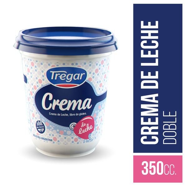 Crema De Leche Tregar 350Cc