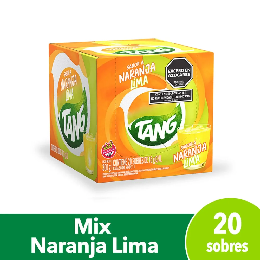 Jugo Tang Naranja Lima 15g