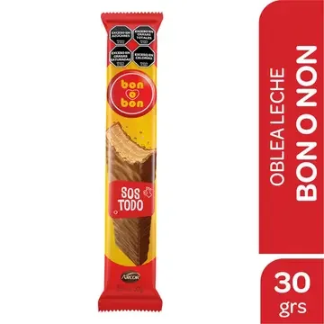 Oblea Bon o Bon Leche x 30gr
