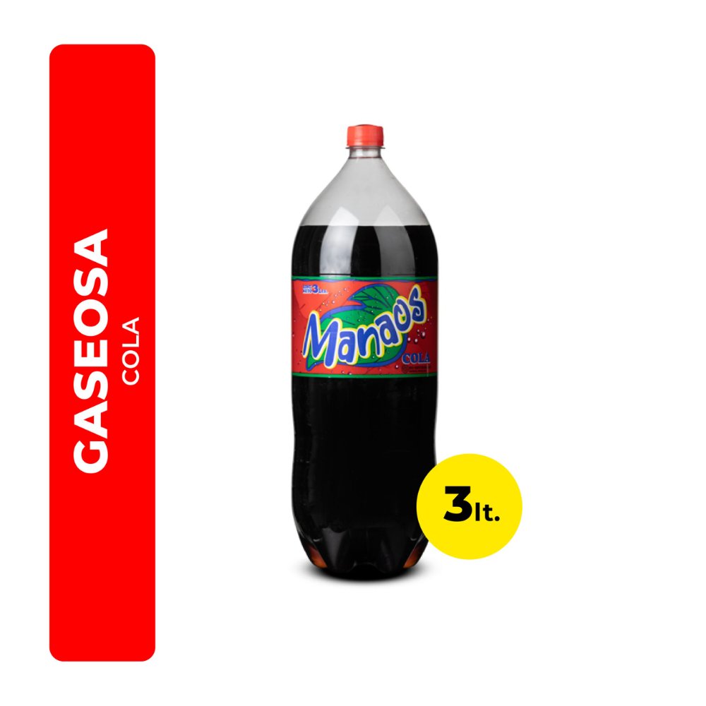 Gaseosa Manaos 3Lt Cola