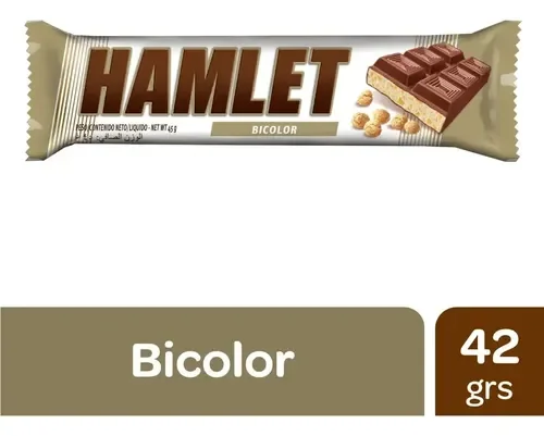 Chocolate Hamlet Bicolor 42gr