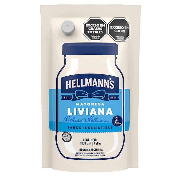 Mayonesa Hellmans Liviana 250 Gr