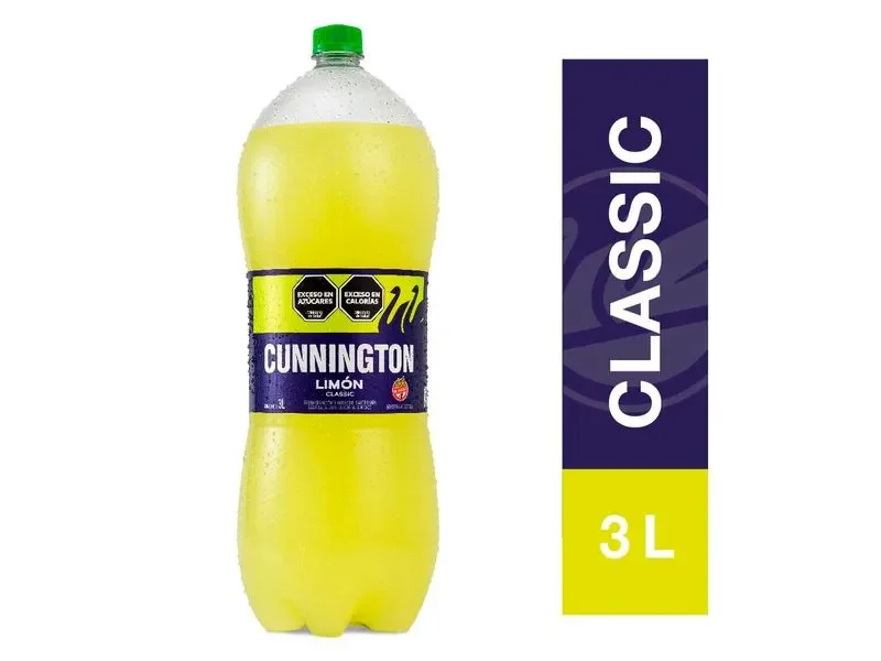 Gaseosa Cunnington Limon 3Lts