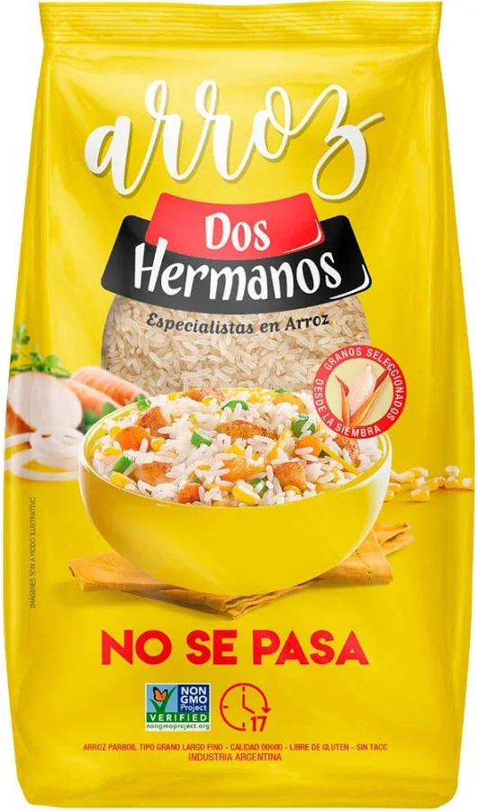 Arroz Parboil Dos Hermanos 1Kg
