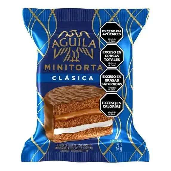 Alfajor Aguila Minitorta Clásica Triple x 69gr
