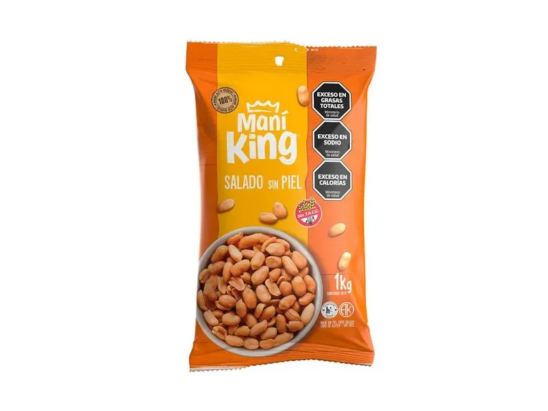 Mani King Salado Frito Pelado 100Gr