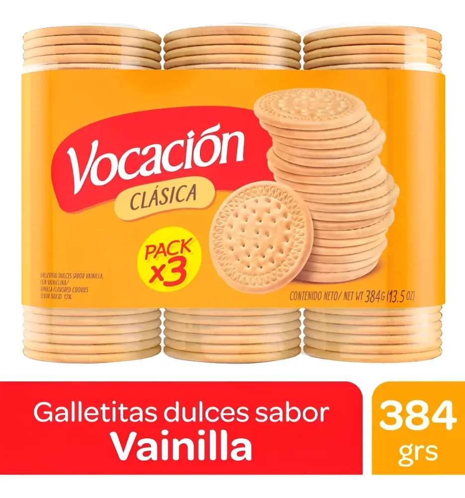 Galletita Vocacion Clasica 3X128
