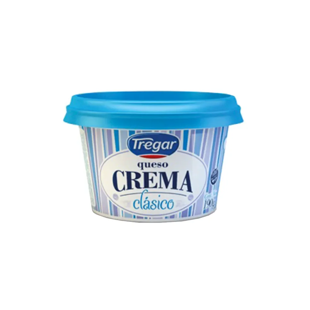 Queso Crema Clasico Tregar 190G