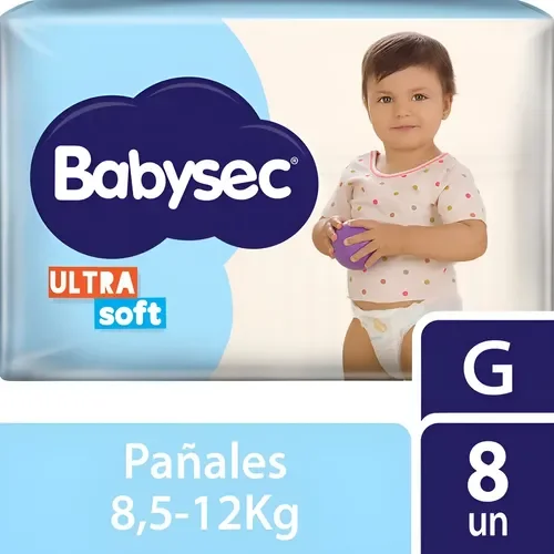 Panal Babysec Ultrasoft G X8Unid