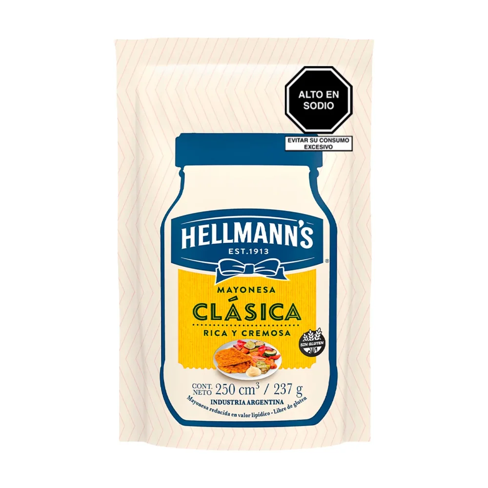 Mayonesa Hellmans 237 G
