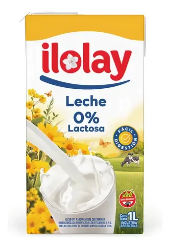 Leche Ilolay 0 Lactosa 1 Lts