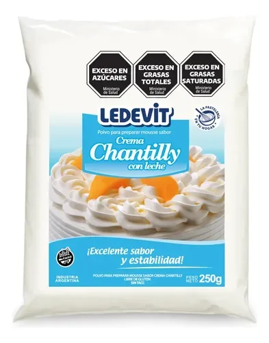 Chantilly En  Polvo Ledevit 250Gr