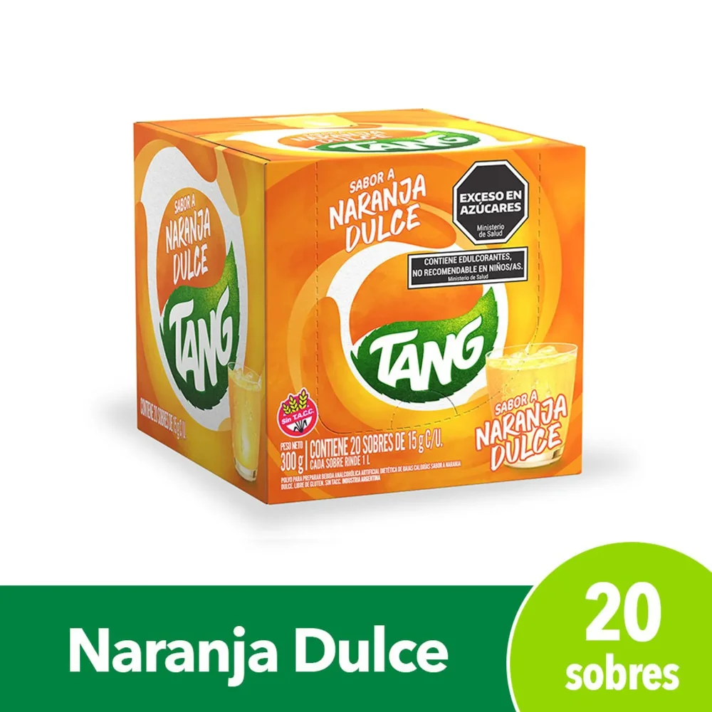 Jugo Tang Naranja Dulce 15g
