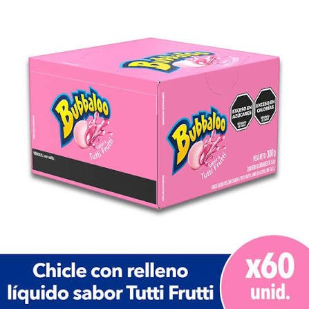 Bubbaloo Fruta Unidad