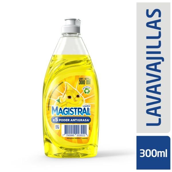 Magistral Detergente Ultra Limon 300Ml