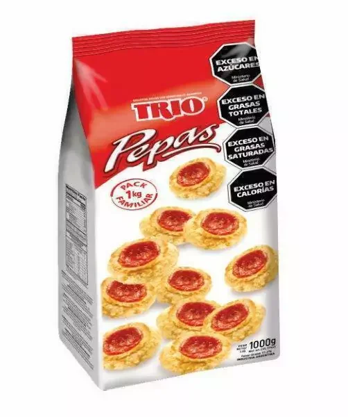 Galletita Trio Pepas 1Kg